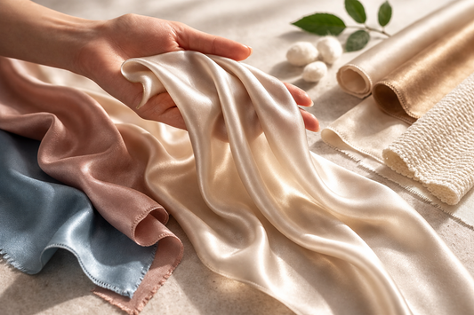 Reconnaître une soie fluide : guide matières simple