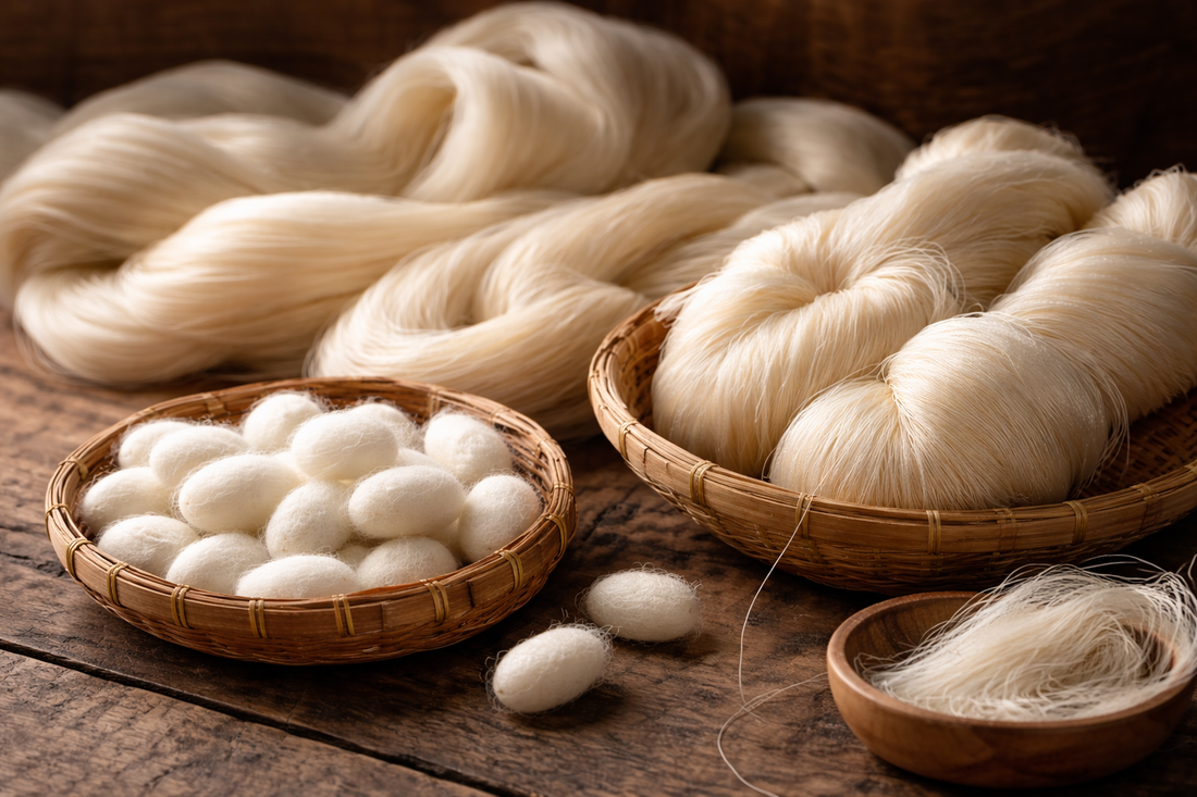 Soie naturelle : le voyage avant votre poignet