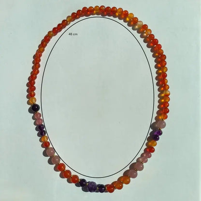 Aube Tangerine – Collier & Bracelets modulables