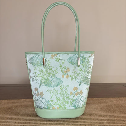 Sac godet en soie - L'Atelier Wen