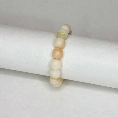Bracelet racine de Bodhi - Crème Citron.